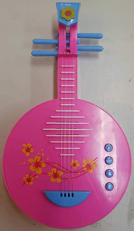 plastic violin toy