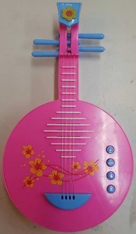 pink violin toy