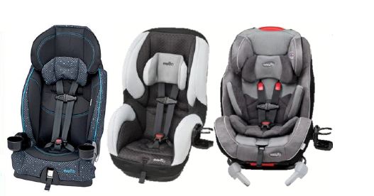 Evenflo Car Seat Harness Buckles Br 16 Models Affected Product Recalls