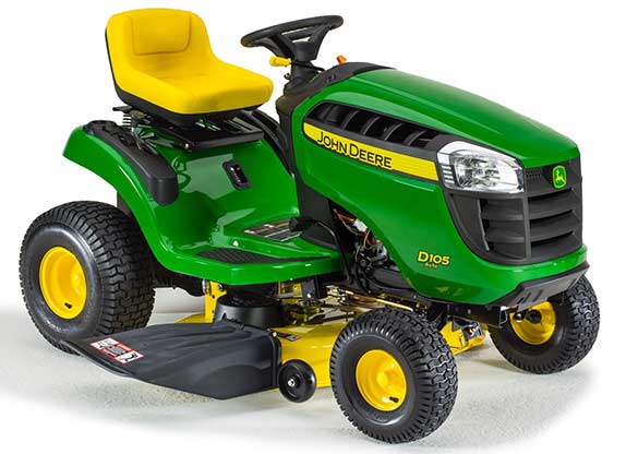 John Deere D105 lawn tractors - 2016, 2017 – Product Recalls